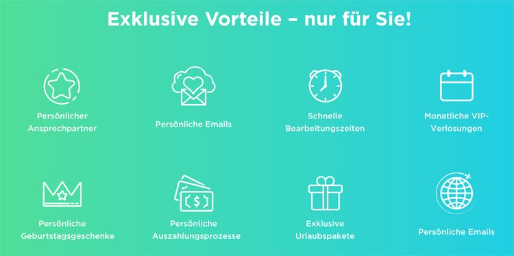 Extras für VIP-spieler