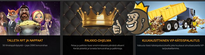 Kampanjoita kasinolla