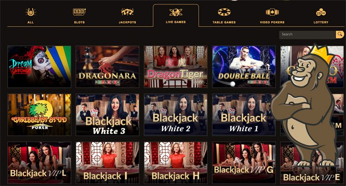 Play Fortuna Casino live games