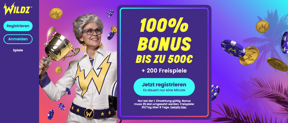 Wildz Bonus im Dezember 2021