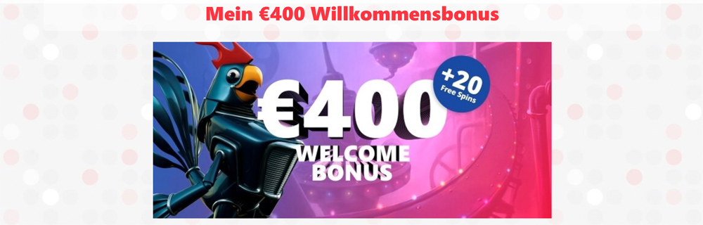 Wilkommensbonus für Neue Spieler