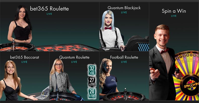 Bet365 Roulette Live and other Live Games