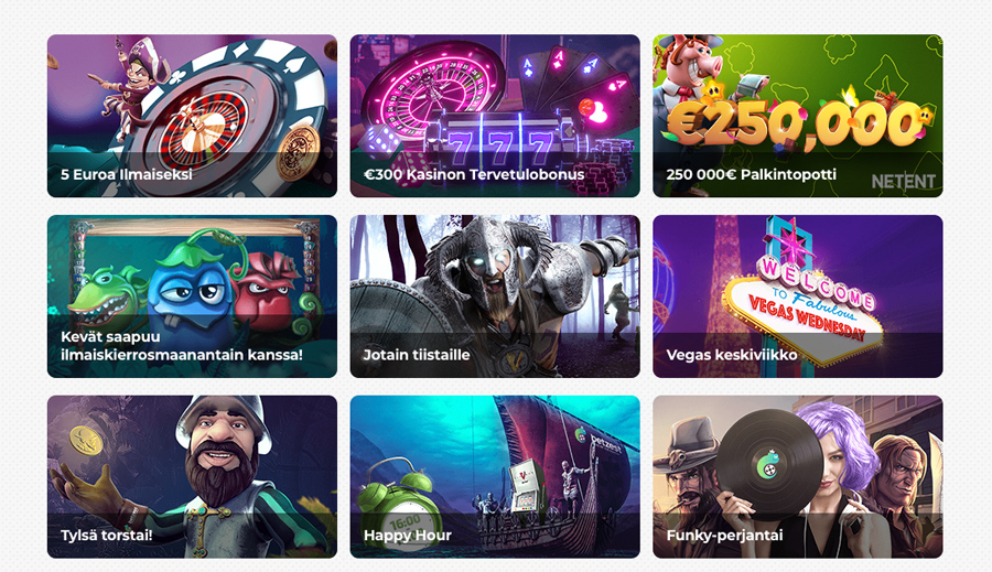 Esimerkkejä kampanjoista