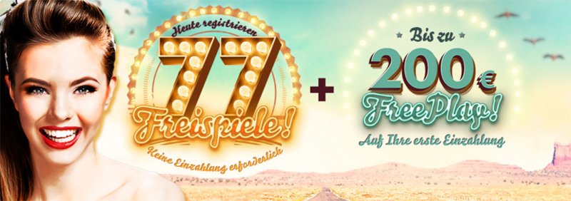 77 Freispiele Ohne Einzahlung