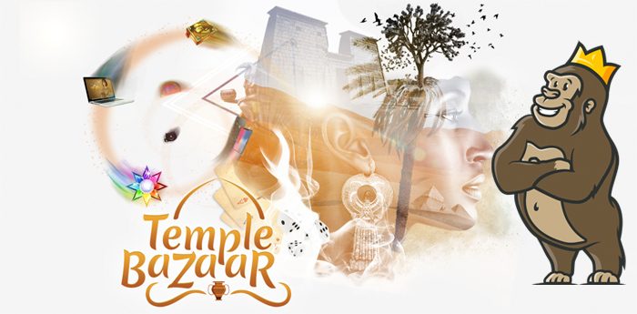 Kampanjat ja basaari Temple Nile -kasinolla