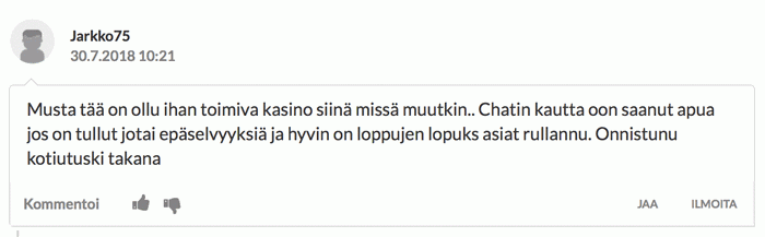 Kokemuksia kasinosta 1