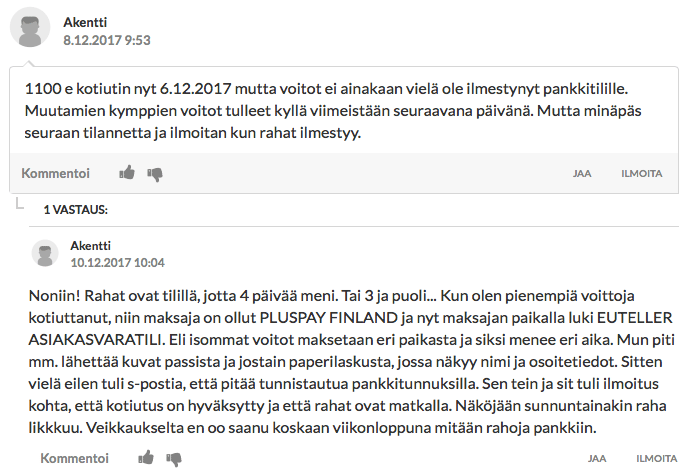 Kokemuksia Casumo Casinosta