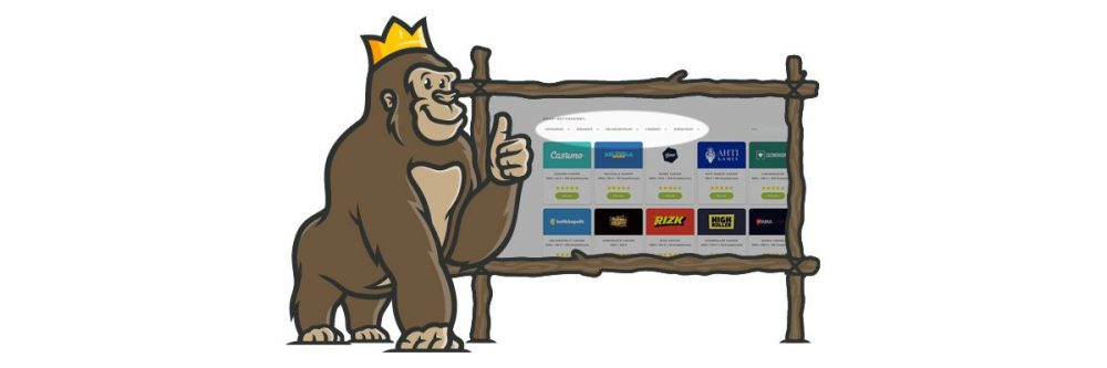 Parhaat kasinot löytyvät helposti vertailun kategoriahakulla