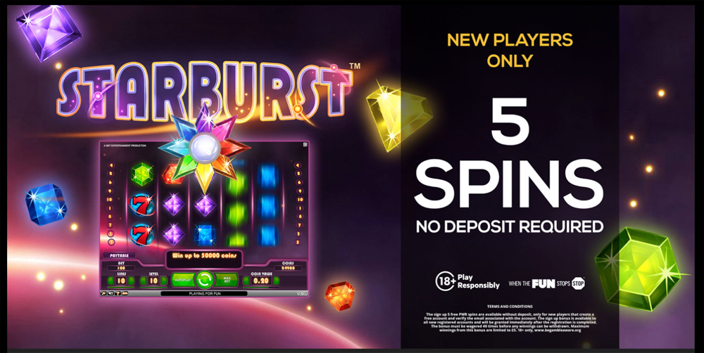 No deposit bonus for new players
