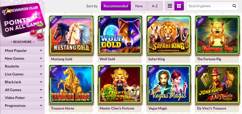 Slotjoint casino slot games and categories