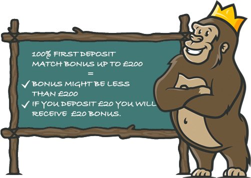 Wagering requirement example